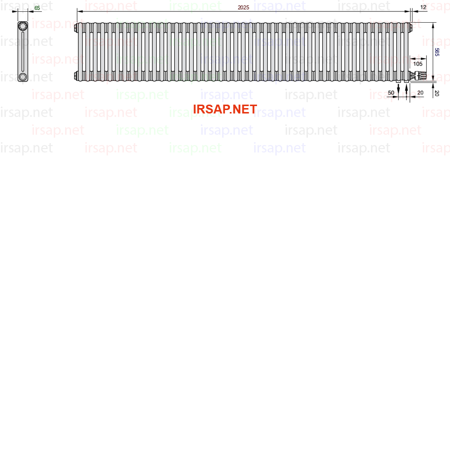 Радиатор IRSAP Tesi 20565/45 T26 CL 01